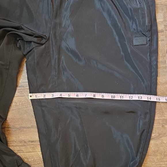 Love & Sports Nylon Joggers With Elastic/tie Waist And Deep Zippered Pockets XXL - Picture 11 of 12